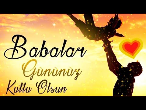 Başta şehit olan babalarımız olmak üzere tüm babalarımızın baba adaylarımızın ve çocuklarına hem annelik hem babalık yapan kadınlarımızın babalar günü kutlu olsun. Vefat eden babalarımıza da rahmet diliyorum...